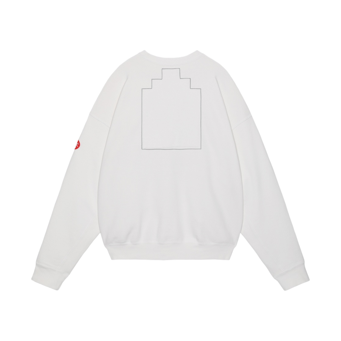 카브엠트 워시드 MD 낫띵 크루넥 화이트 - 23FW(Cav Empt Washed MD Nothing Crew Neck White - 23FW) - 2