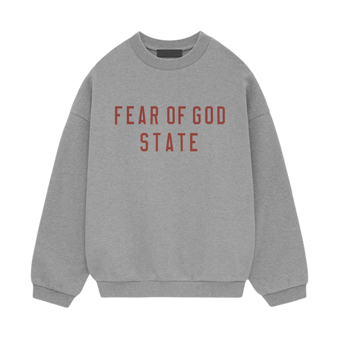 에센셜 플리스 스테이트 크루넥 다크 헤더 - 24FW(Essentials Fleece Crewneck State Dark Heather - 24FW)