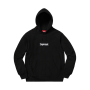Supreme Bandana Box Logo Hooded Sweatshirt Black - 19FW