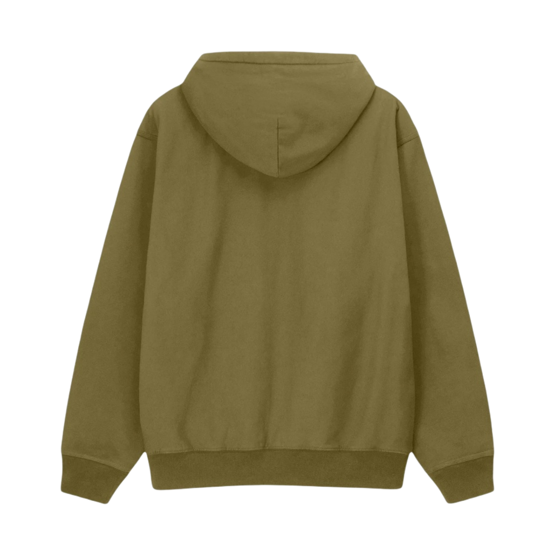 스투시 스탁 로고 후드 올리브(Stussy Stock Logo Hoodie Olive) - 2