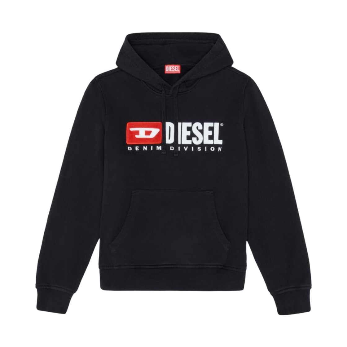 디젤 S-진-후드-Div 후드 블랙(Diesel S-Ginn-Hood-Div Hoodie Black)