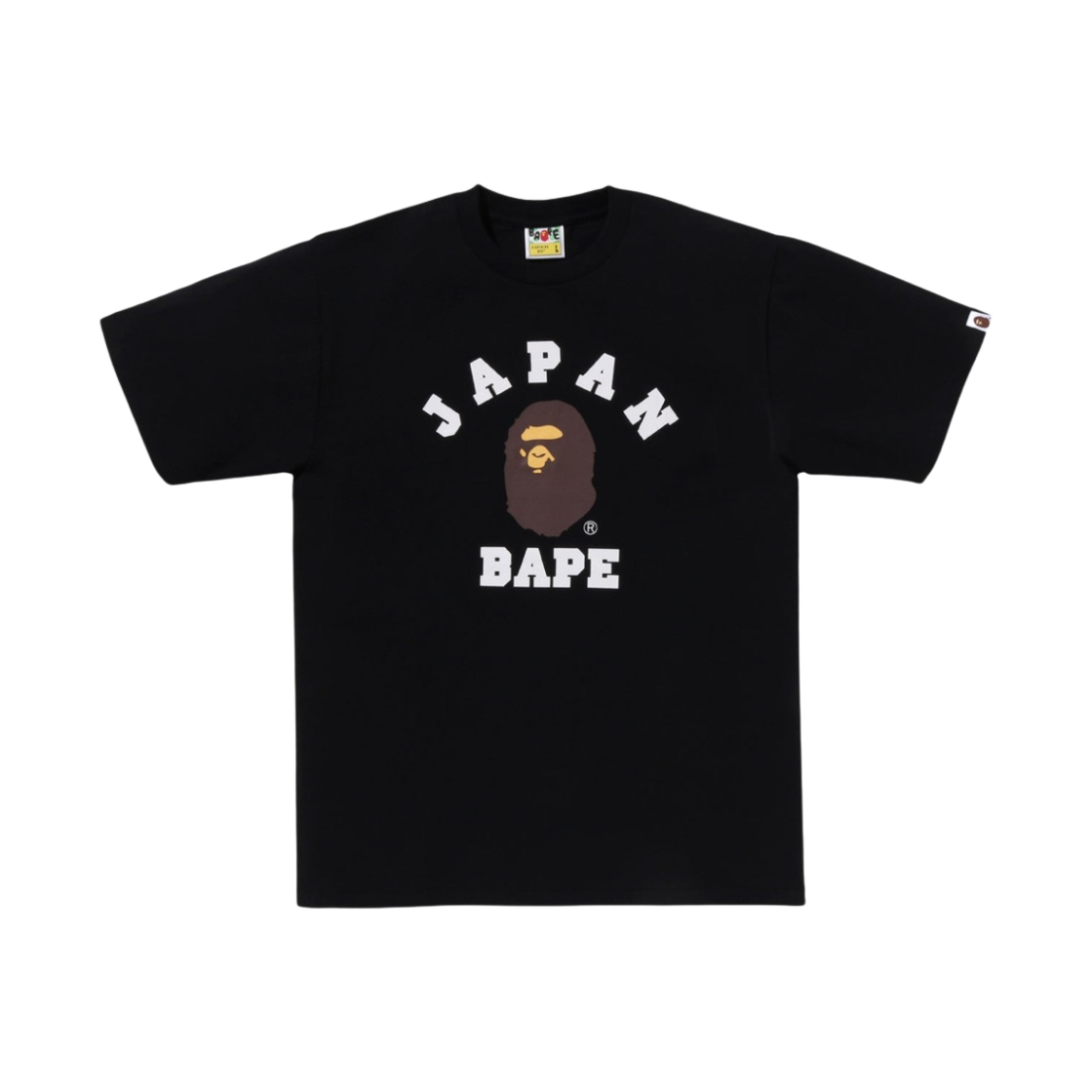 베이프 재팬 컬리지 시티 티셔츠 블랙(BAPE Japan College City T-Shirt Black)