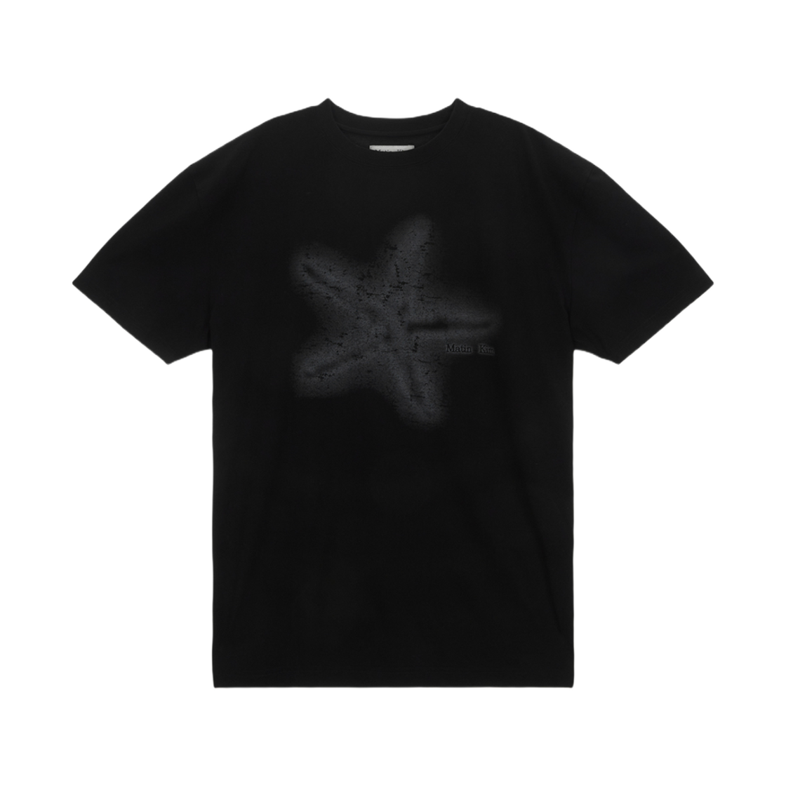 (W) 마뗑킴 스타피쉬 그래픽 탑 블랙((W) Matin Kim Starfish Graphic Top Black) - 1