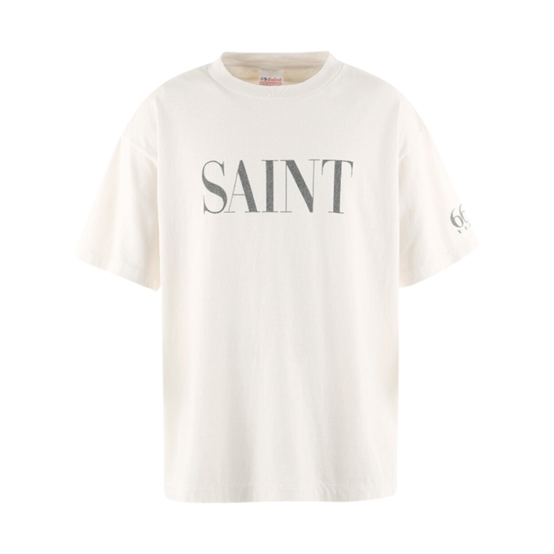 YS1-0000-008 Saint Mxxxxxx Saint S/S T-Shirt White