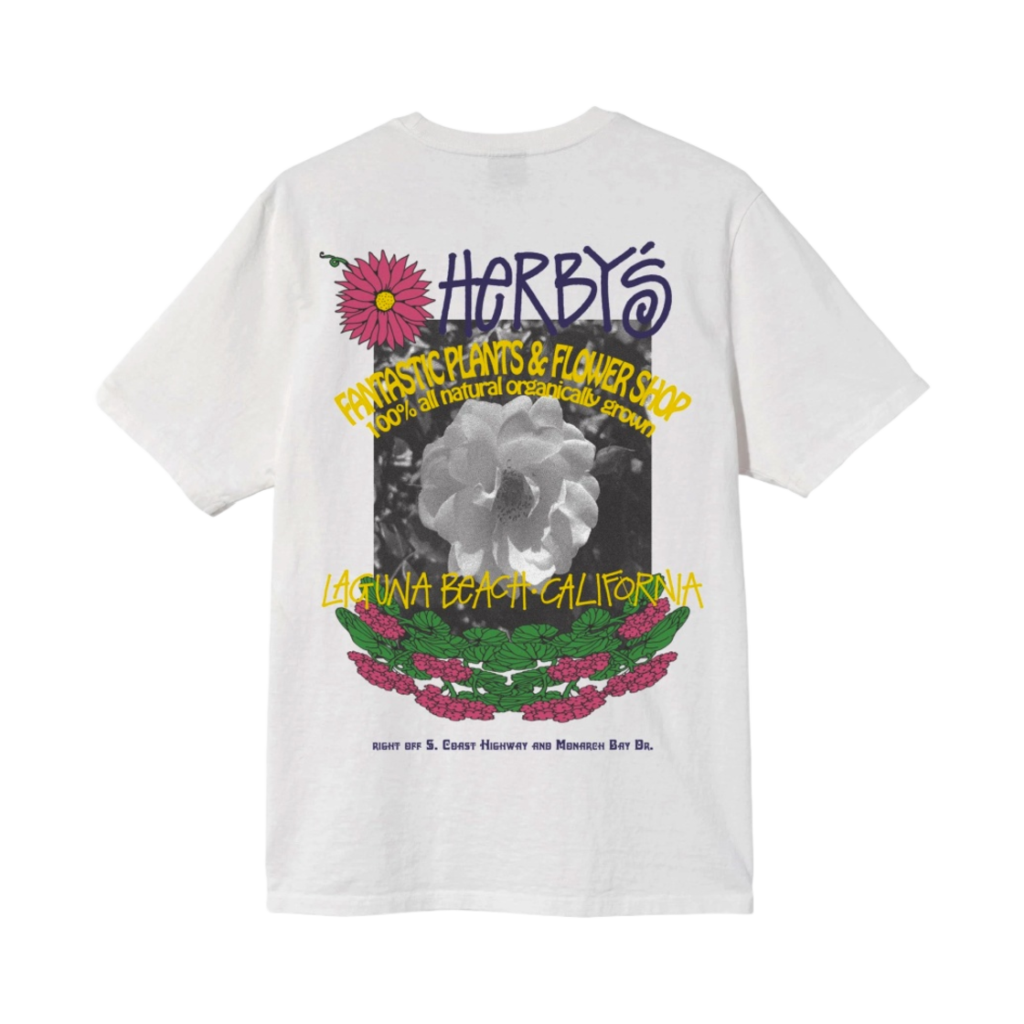 스투시 허비스 다이드 티셔츠 내츄럴