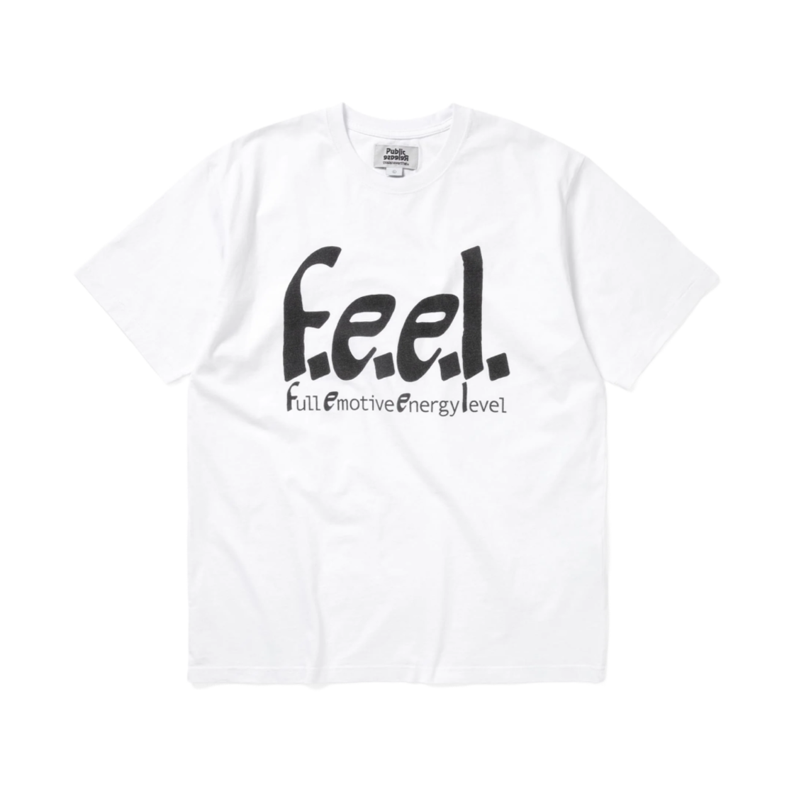 - thisisneverthat x Public Release Emotive Energy Washed T-Shirt White
