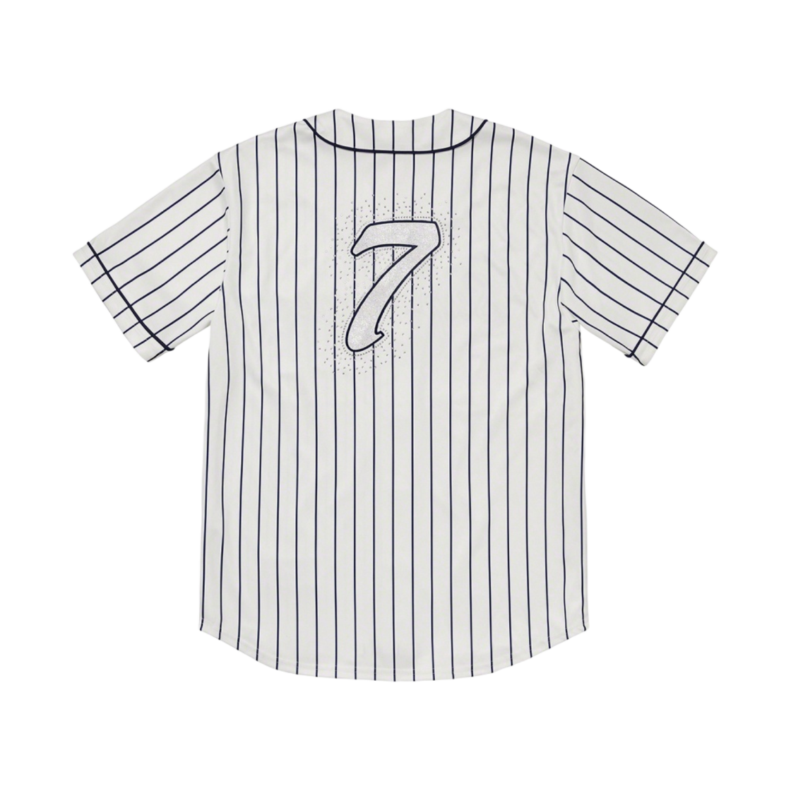 슈프림 라인스톤 베이스볼 저지 핀스트라이프 - 20SS(Supreme Rhinestone Baseball Jersey Pinstripe - 20SS) - 2