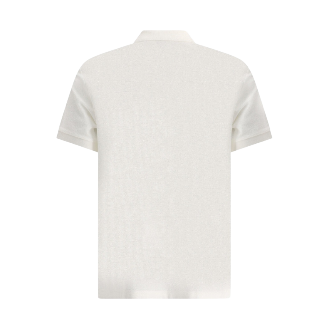 버버리 모노그램 모티프 코튼 피케 폴로 셔츠 화이트(Burberry Monogram Motif Cotton Pique Polo Shirt White) - 2