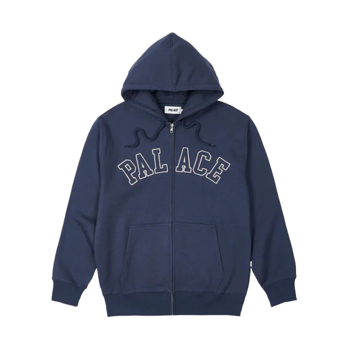 팔라스 아웃라인 아치 후드 집업 네이비 - 23SS(Palace Outline Arch Zip Hood Navy - 23SS) - 1