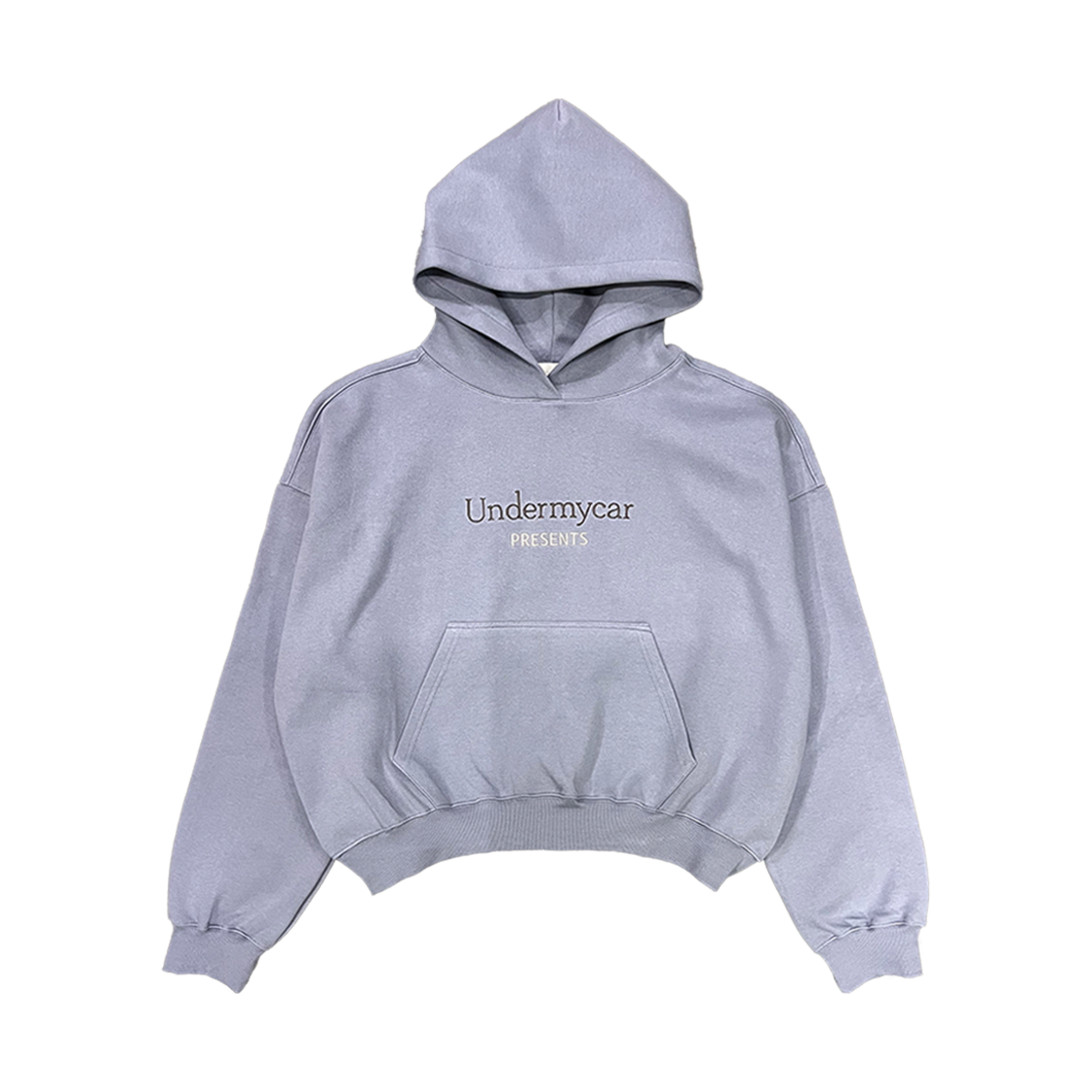 UMCPOCBLBPH Undermycar POC Two Tone Classic Logo Bonded Sweat Hoodie Blue BR PK