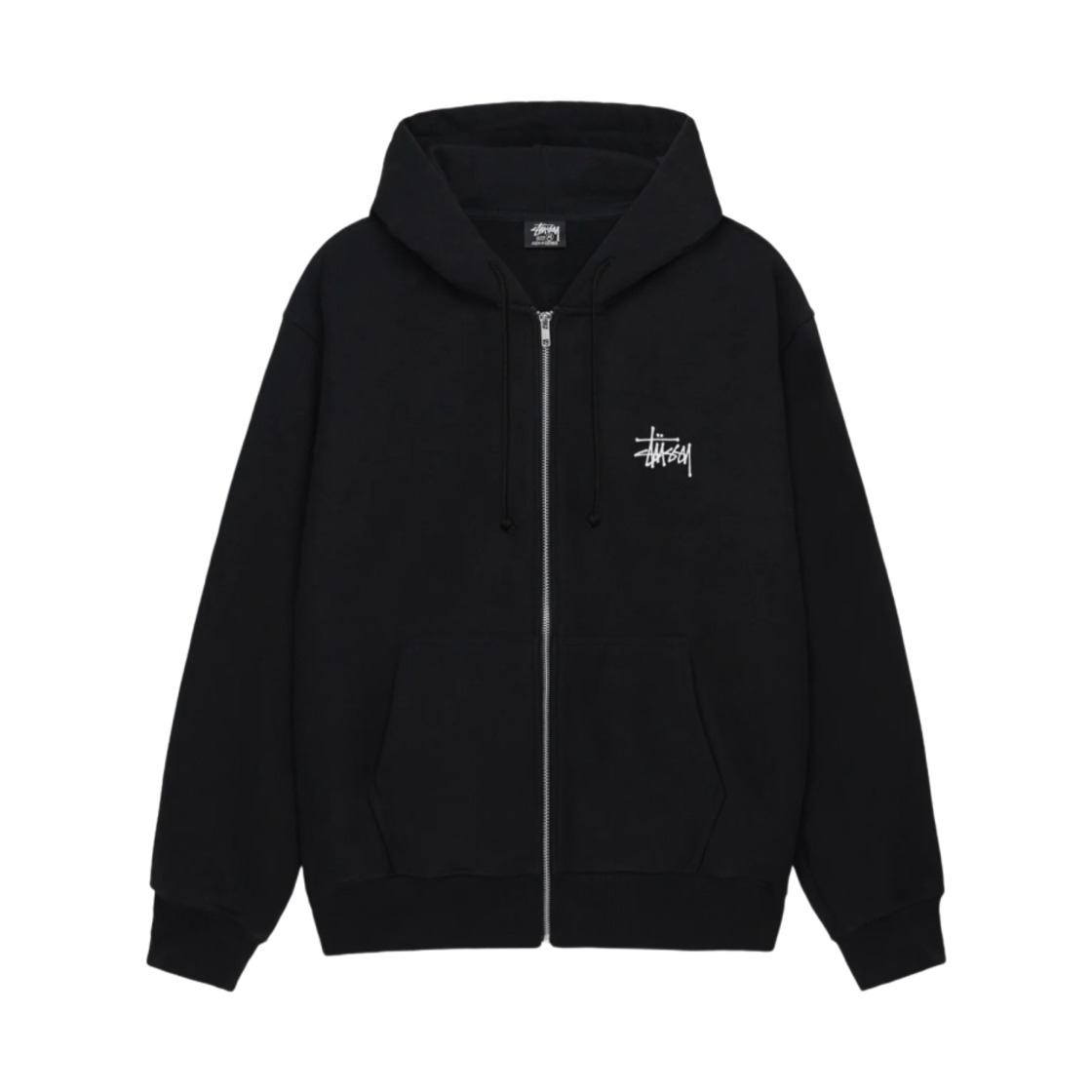 스투시 빅 앤 미티 집 후드 블랙 | Stussy | KREAM