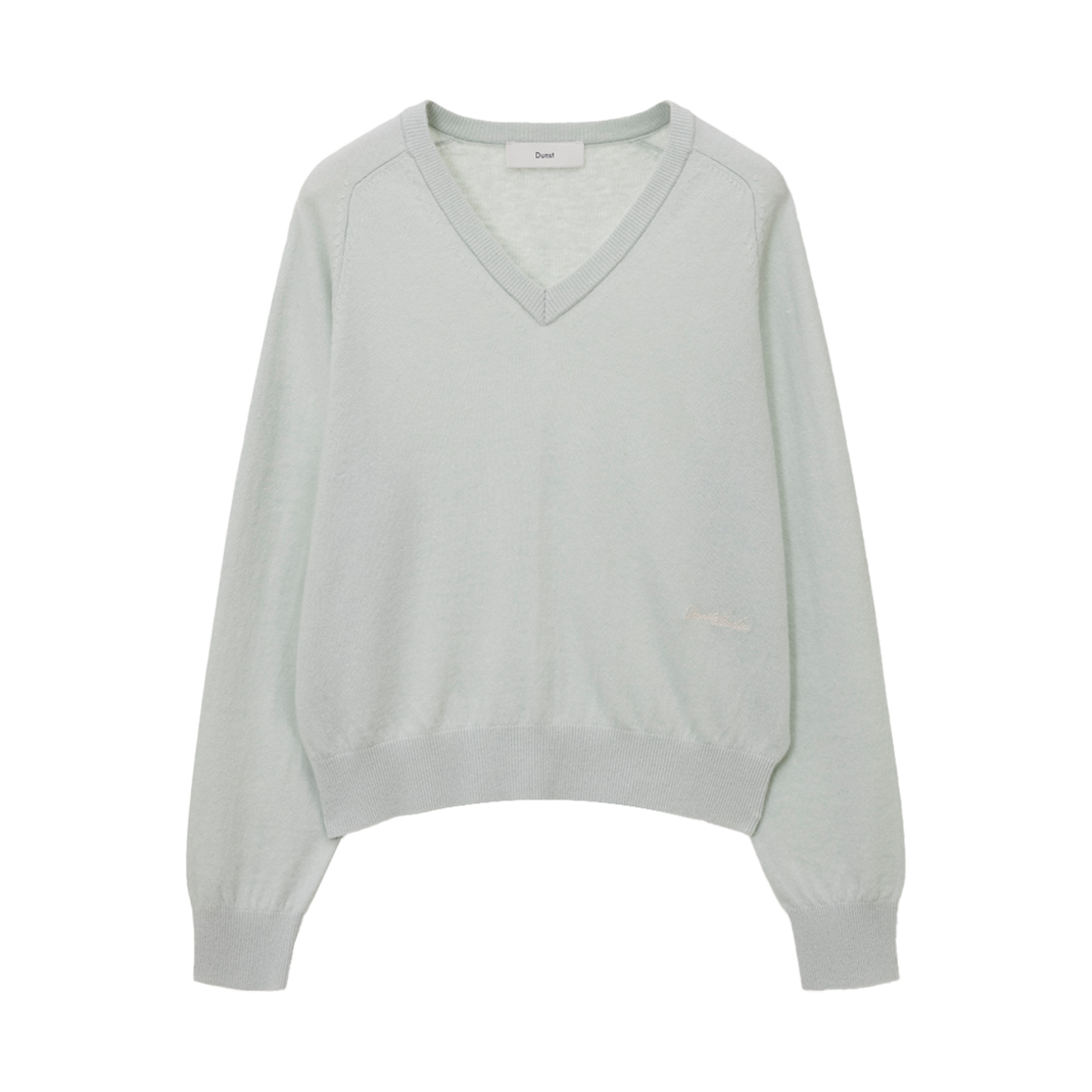 UDSW5A108T1 Dunst Unisex Soft V-Neck Sweater Mint