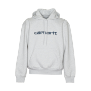 Carhartt WIP Hooded Carhartt Sweatshirt Ash Heather Duck Blue