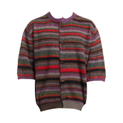Magliano Freaky Short Sleeve Cardigan Multicolor