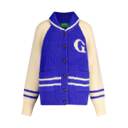 Greenbutter Women Stadium G Cowichan Cardigan Blue