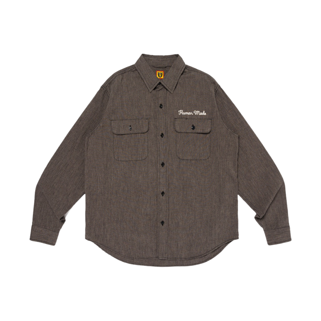 휴먼 메이드 솔트 앤 페퍼 워크 셔츠 차콜(Human Made Salt & Papper Work Shirt Charcoal) - 2