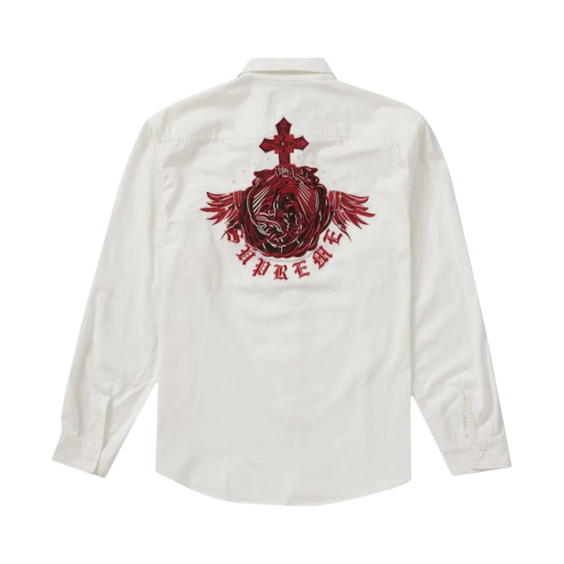 - Supreme Mary Work Shirt White - 22SS