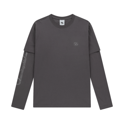 산산기어 파이핑 블락 롱슬리브 차콜 - 24SS | Sansan Gear | KREAM 산산기어 파이핑 블락 롱슬리브 차콜 - 24SS | Sansan Gear | KREAM