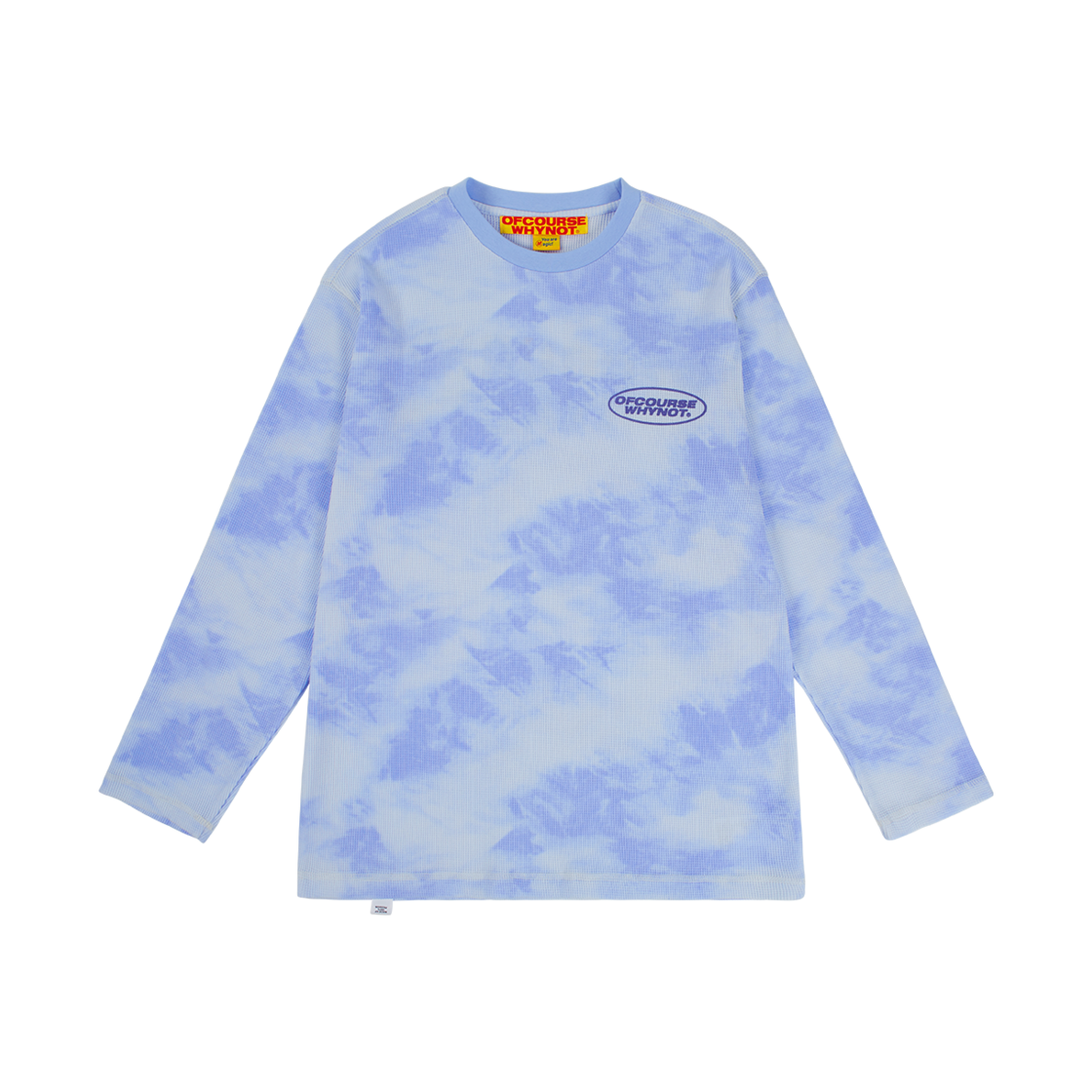오브콜스와이낫 컬러풀 드림 롱 슬리브 티셔츠 블루(ofcoursewhynot Colorful Dream LS T-Shirt Blue)