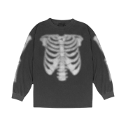 Darkr8m Studio x Chance Clothing Bones L/S Charcoal