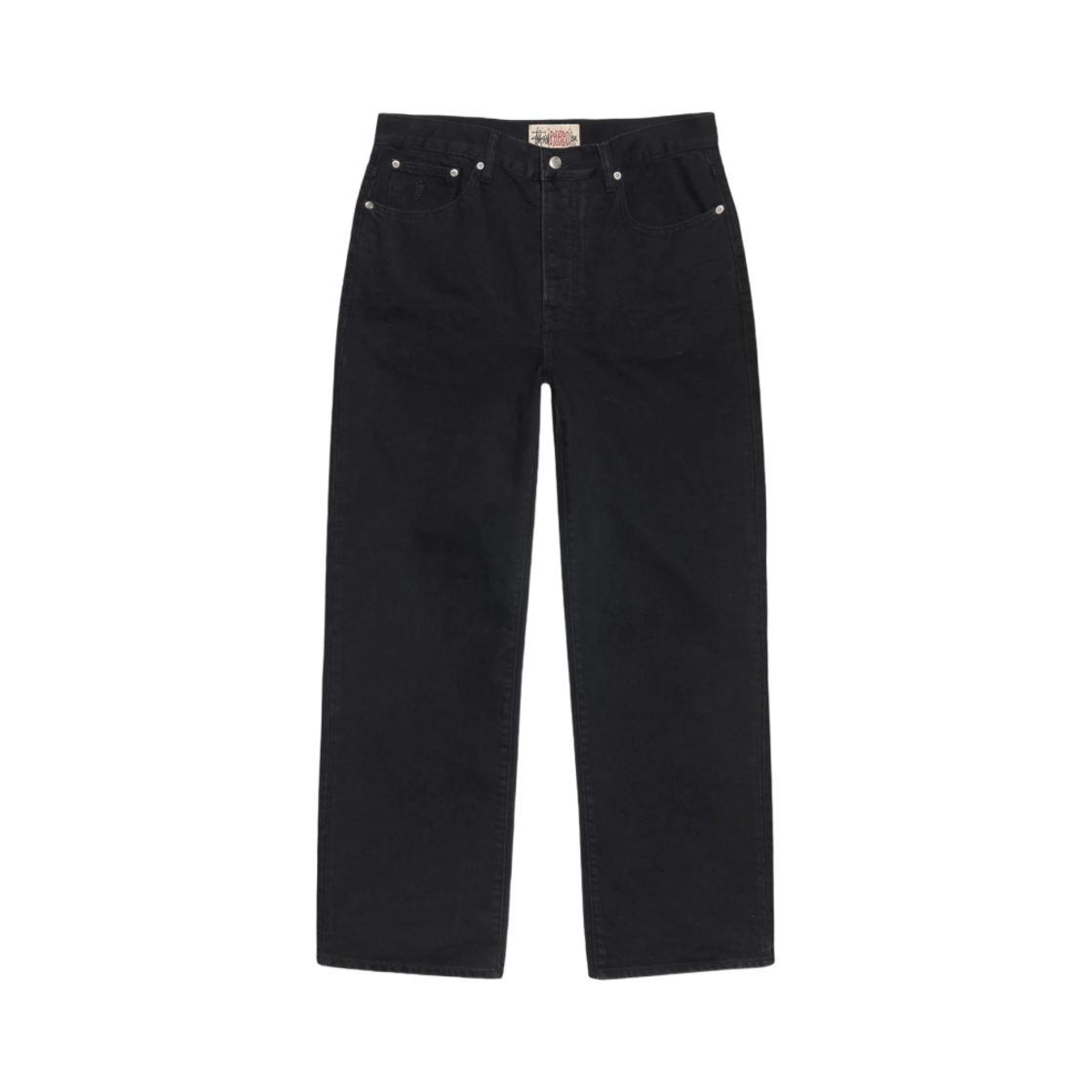 116671 Stussy Relaxed Denim Jean Black