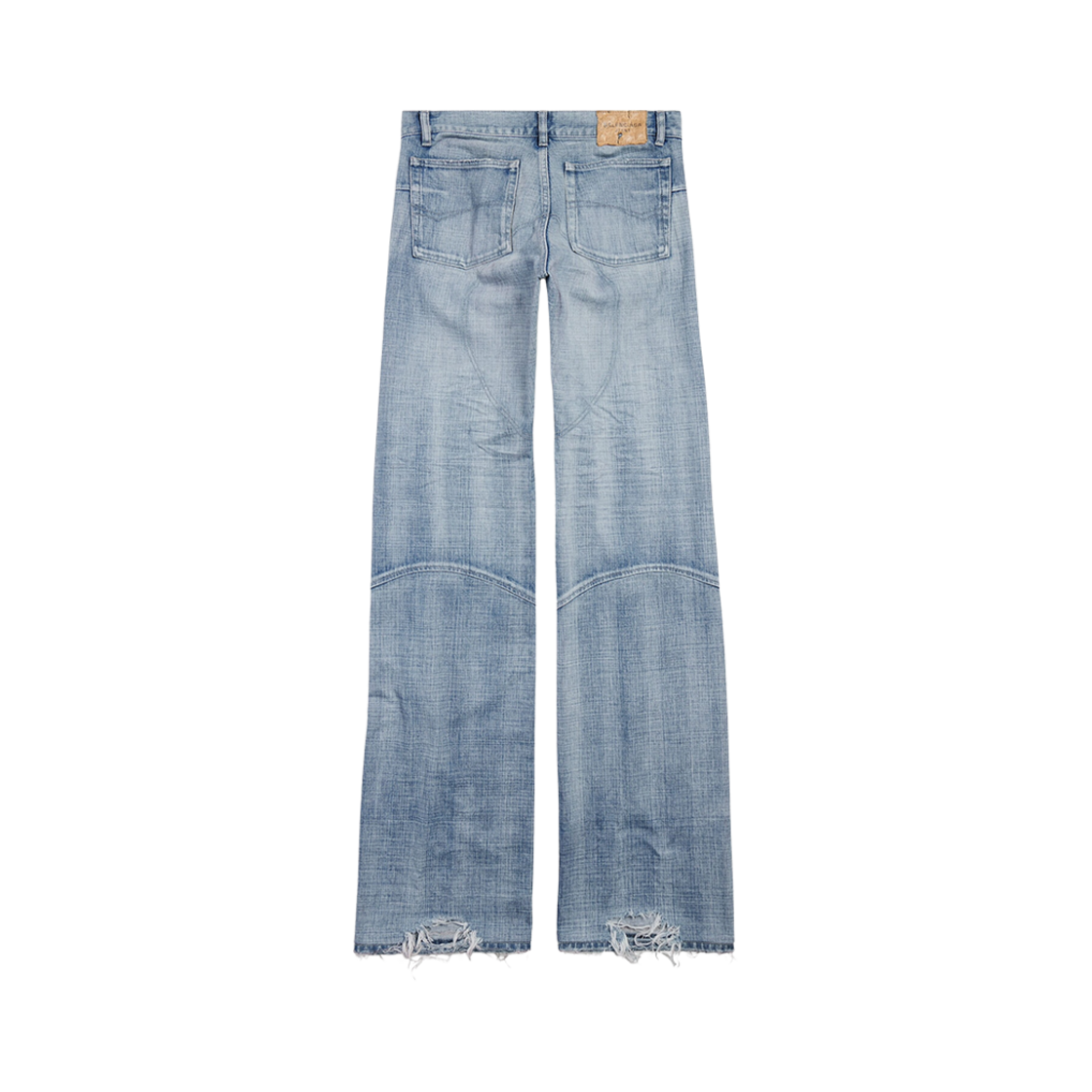 발렌시아가 피티드 로우 웨이스트 팬트 라이트 블루(Balenciaga Fitted Low Waist Pants Light Blue) - 2