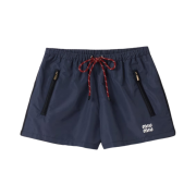 (W) Miu Miu Technical Fabric Shorts Navy