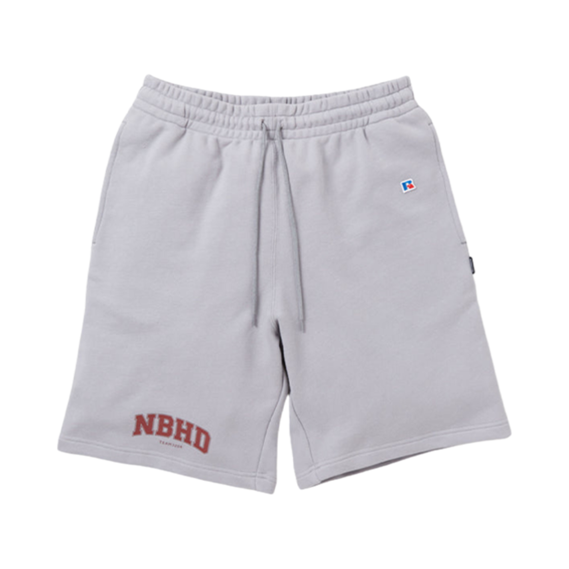 241XRRUN-PTM02 Neighborhood x Russell Athletic Sweat Short Pants Gray