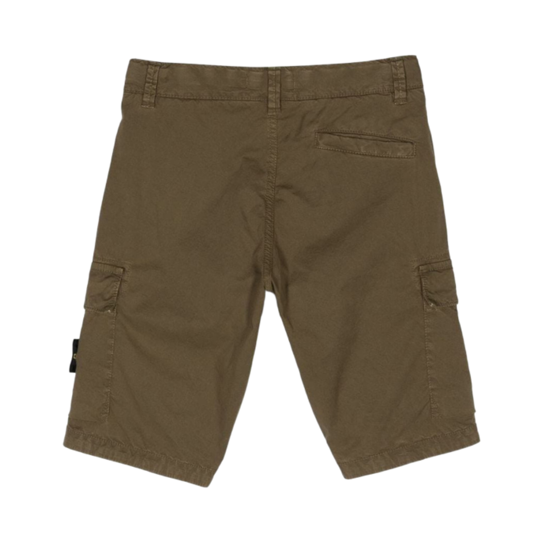 (키즈) 스톤 아일랜드 L0210 와펜 로고 패치 쇼츠 카키 - 23SS((Kids) Stone Island L0210 Wappen Logo Patch Shorts Khaki - 23SS) - 2