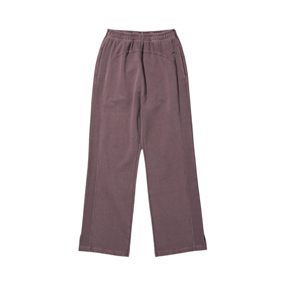 MF23FWPN05 (W) Mischief Rhombus Pigment Sweatpants Washed Red Brown