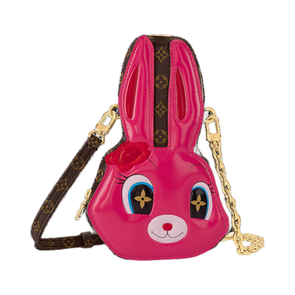 루이비통 월렛 온 체인 래빗 H27 핑크 | Louis Vuitton | KREAM