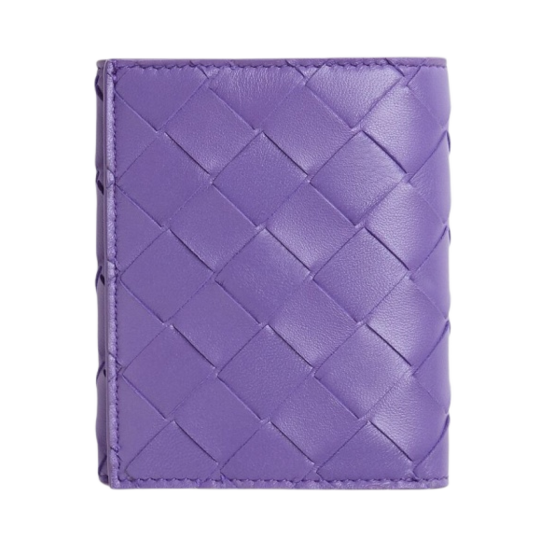 보테가 베네타 디테처블 카드 케이스 트라이폴드 지퍼 지갑 퍼플(Bottega Veneta Tri-Fold Zip Wallet with Detachable Card Case Purple) - 1