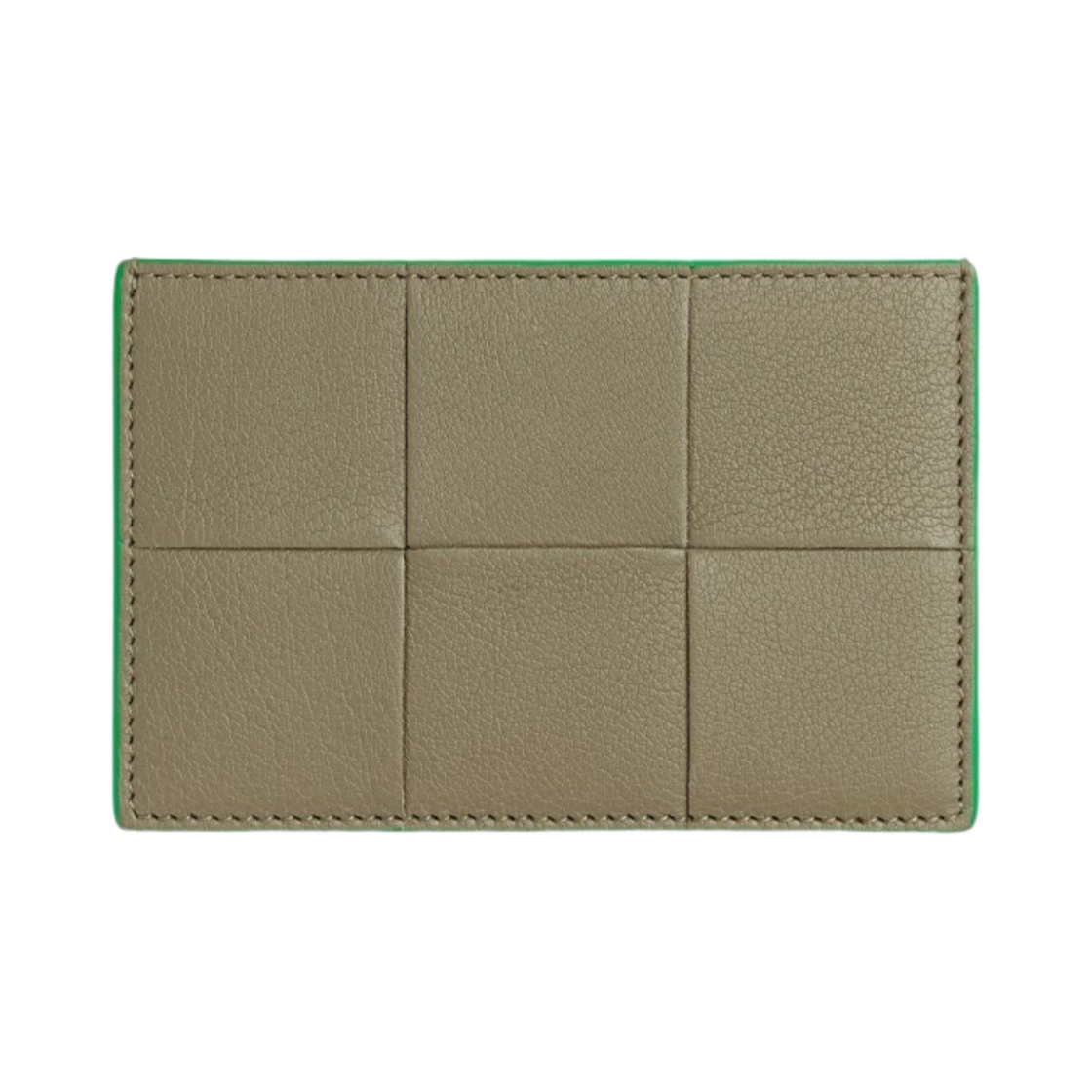 보테가 베네타 카세트 크레딧 카드 케이스 토프 패러킷(Bottega Veneta Cassette Credit Card Case Taupe Parakeet) - 1