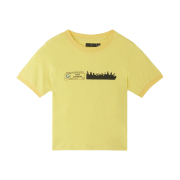 Safarispot Women 1/2 Good Audiences Tee Yellow