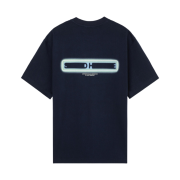 Solid Homme Back Logo T-Shirt Navy - 23SS