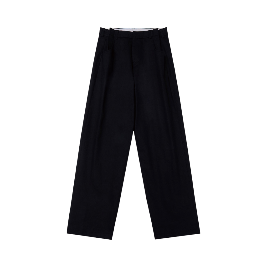ST2409PTS01 STU Tuck Pants Black