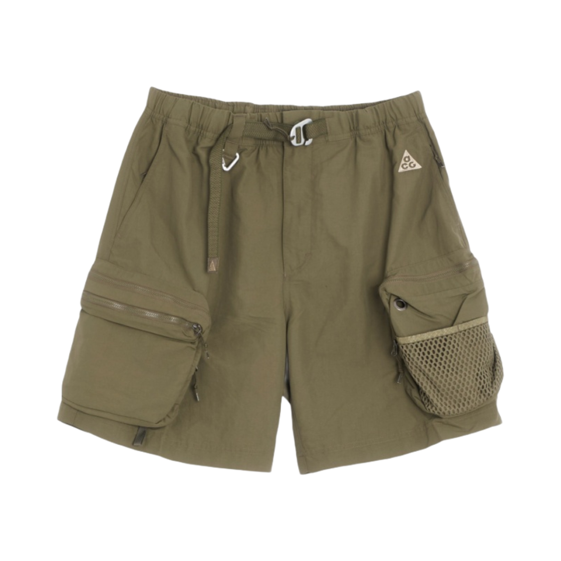 나이키 ACG 스노우그래스 카고 쇼츠 미디움 올리브 - 아시아(Nike ACG Snowgrass Cargo Shorts Medium Olive - Asia)