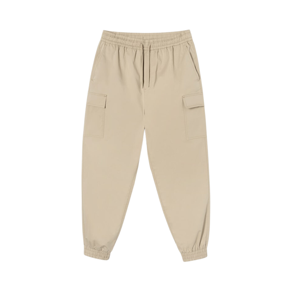 (W) 라코스테 카고 조거 팬츠 베이지((W) Lacoste Cargo Jogger Pants Beige) - 1