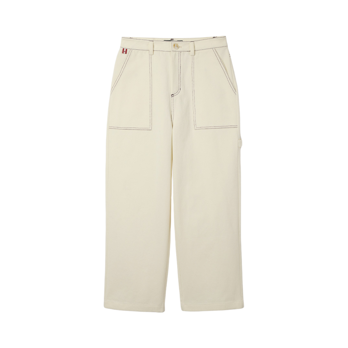 LPT-WD-C-WRK-IV Menasoo Washing Cotton Work PantsIvory