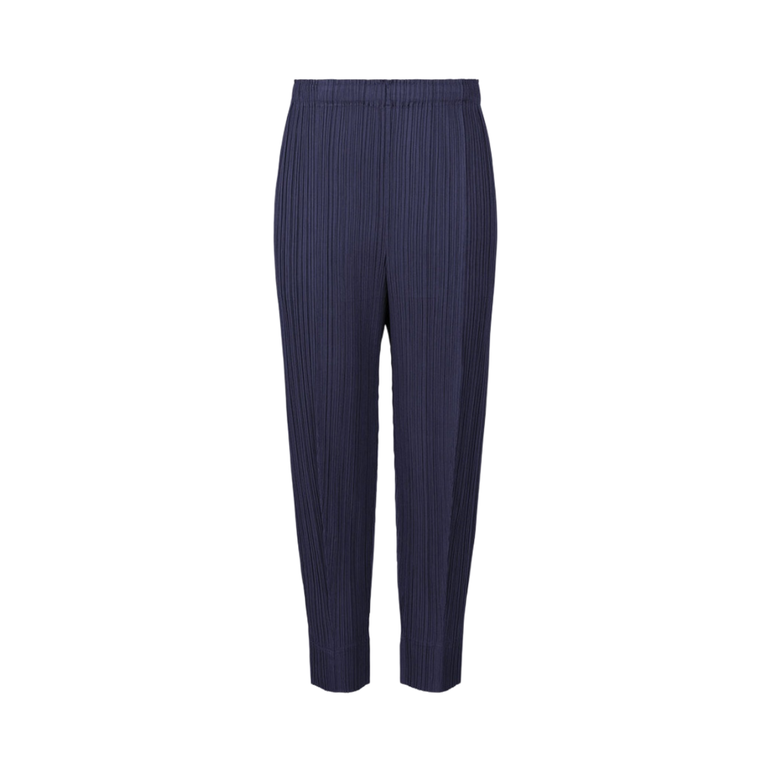 JF433-75 (W) Pleats Please Issey Miyake Trunk Pants Navy