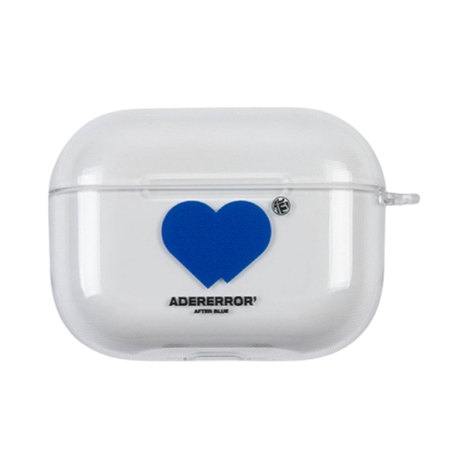 Ader Error Twin Heart AirPods Pro Hard Case Clear
