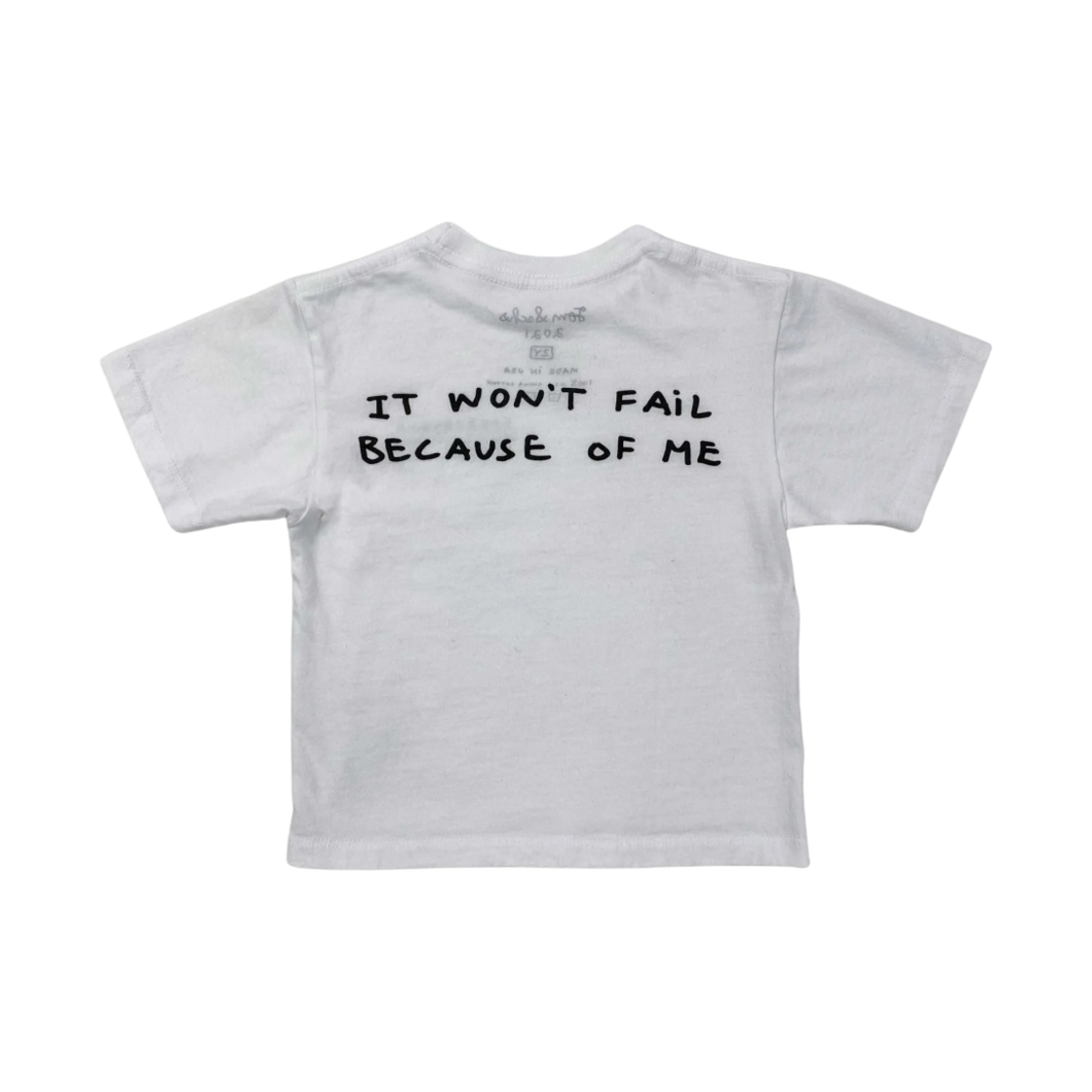 (키즈) 톰 삭스 텐 불렛 티셔츠 화이트((Kids) Tom Sachs Ten Bullets T-Shirt White)