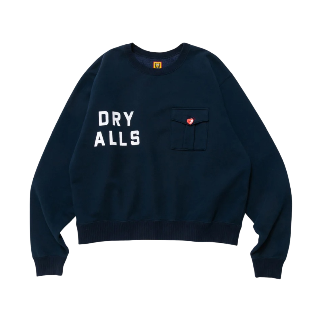 휴먼 메이드 밀리터리 스웨트셔츠 #2 네이비(Human Made Military Sweatshirt #2 Navy) - 1