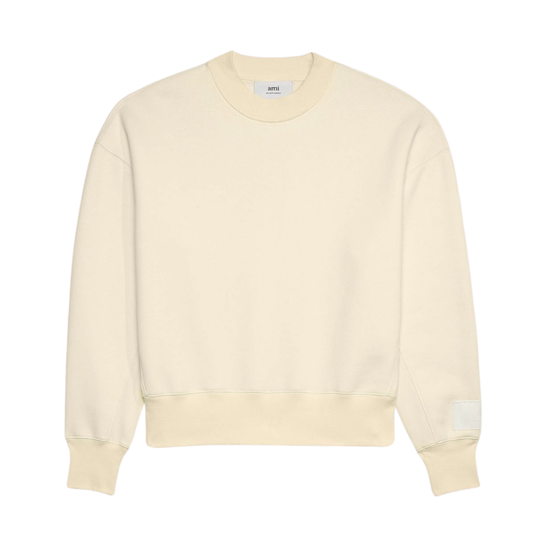 USW017-740-185 Ami Alexandre Mattiussi Sweatshirts Ivory