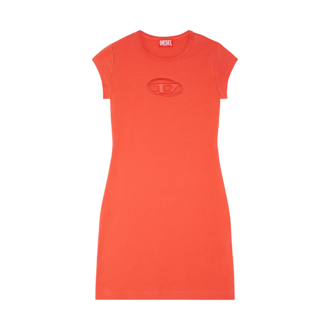 A062700AFAA-45C (W) Diesel Short Dress Coral Rose