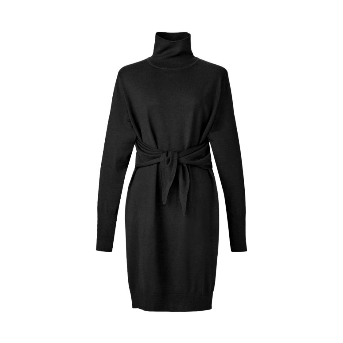 (W) 유니클로 U 메리노 블렌드 3웨이 미니 원피스 블랙 - KR((W) Uniqlo U Merino Blend 3Way Mini One Piece Black - KR)