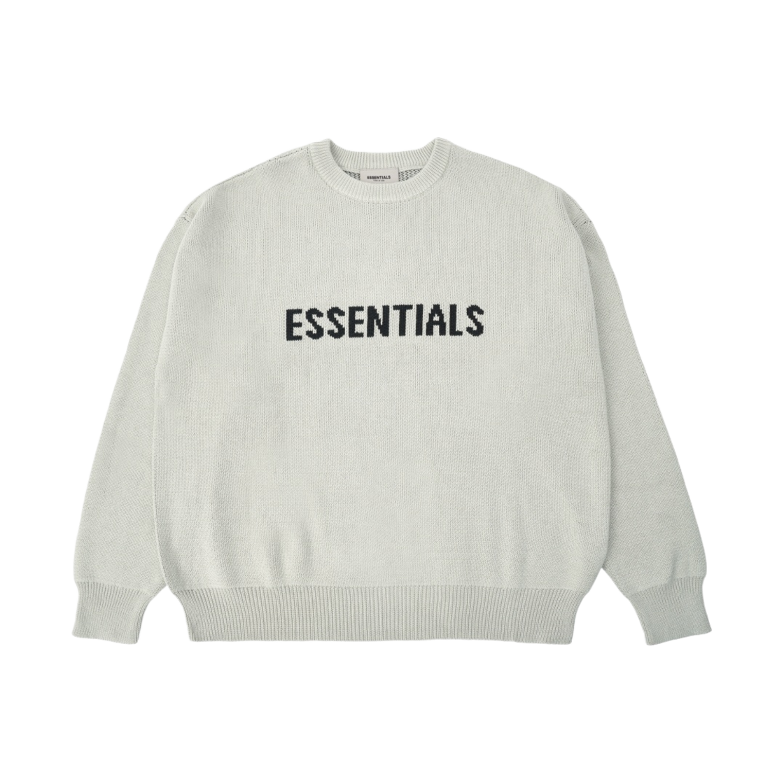 에센셜 니트 풀오버 스웨터 콘크리트 - 에센스 한정