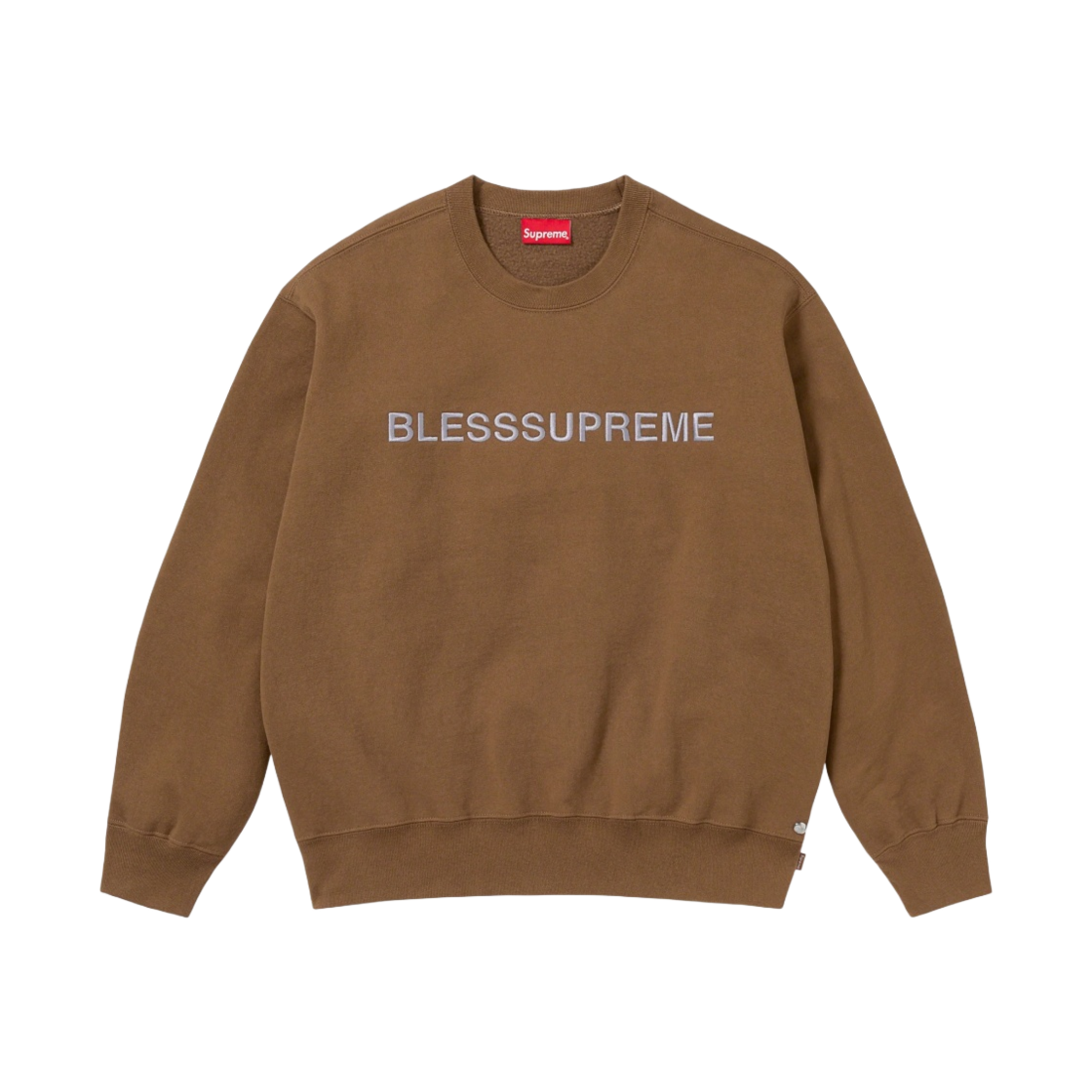슈프림 x 블레스 크루넥 올리브 브라운 - 23FW(Supreme x Bless Crewneck Olive Brown - 23FW)