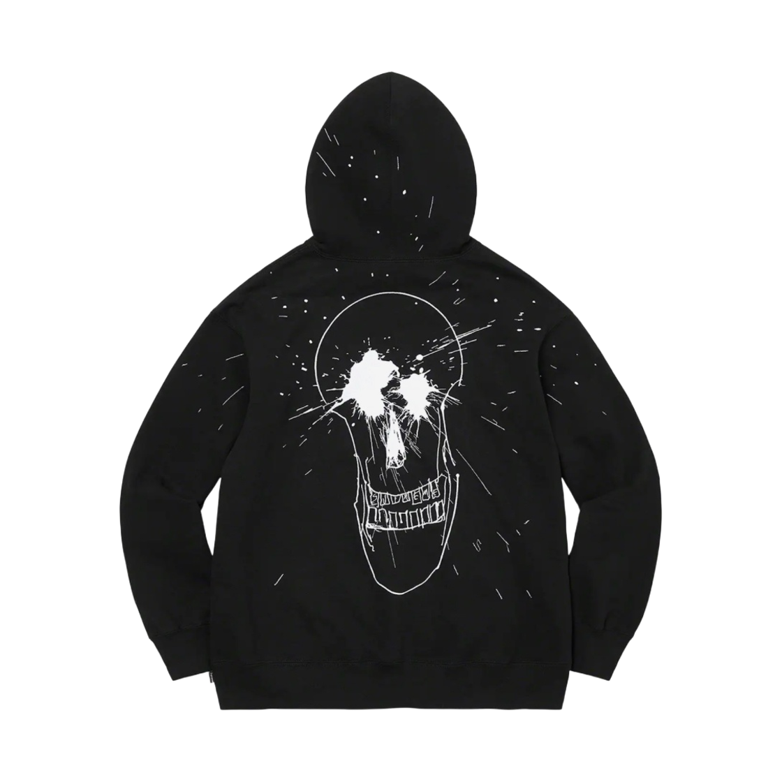 슈프림 랄프 스테드먼 스컬 후드 스웨트셔츠 블랙 - 22SS(Supreme Ralph Steadman Skull Hooded Sweatshirt Black - 22SS)