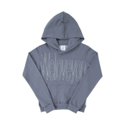 Mosquito Murderers Weloveyou Mini Hoodie Blue Gray